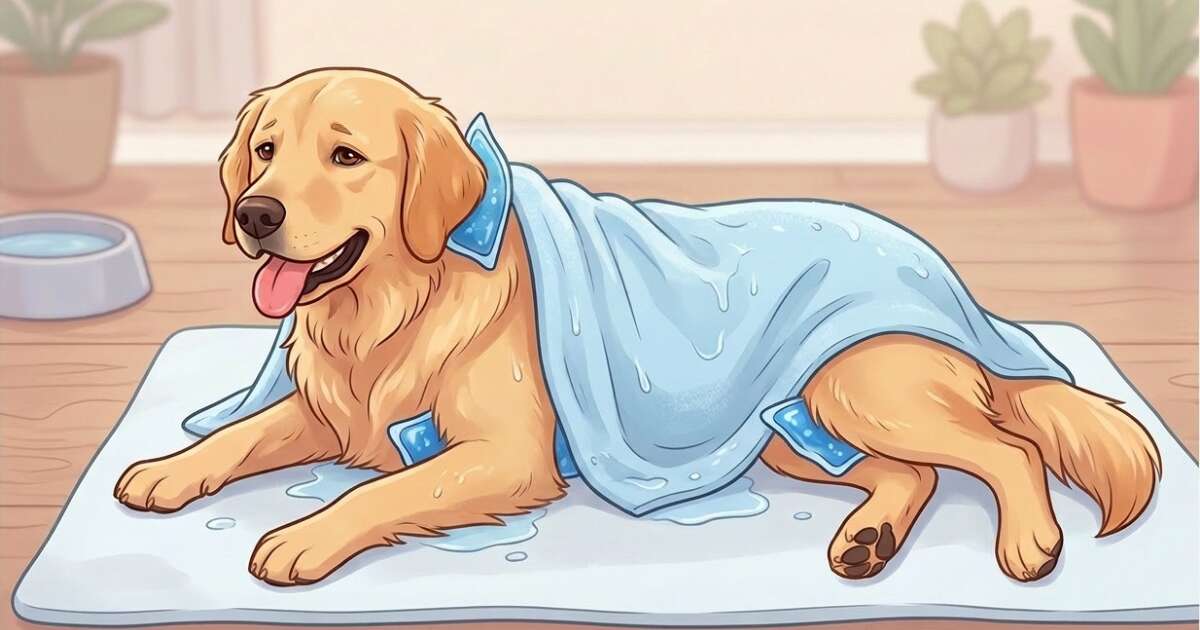 熱中症の緊急時における犬の応急処置
