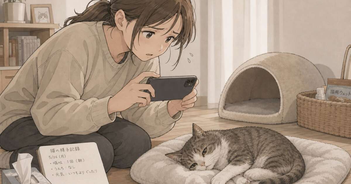 受診時に獣医師へ伝えてほしいこと