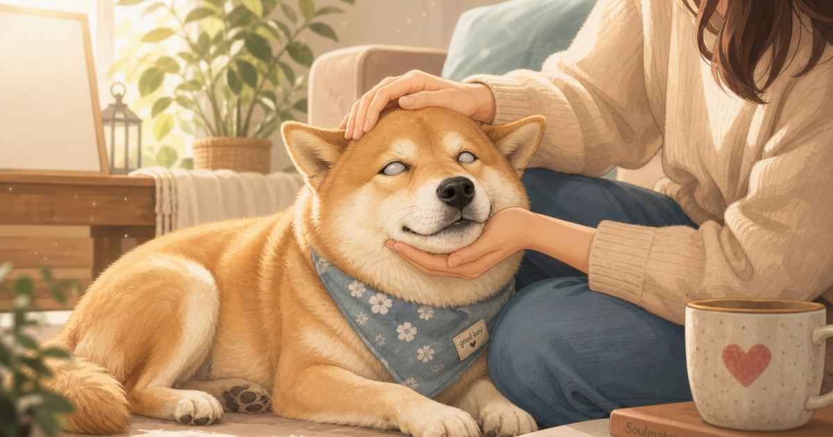 シニア犬との穏やかな暮らし