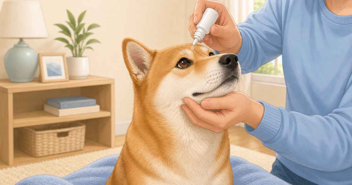 シニア犬の眼科治療と生活ケア