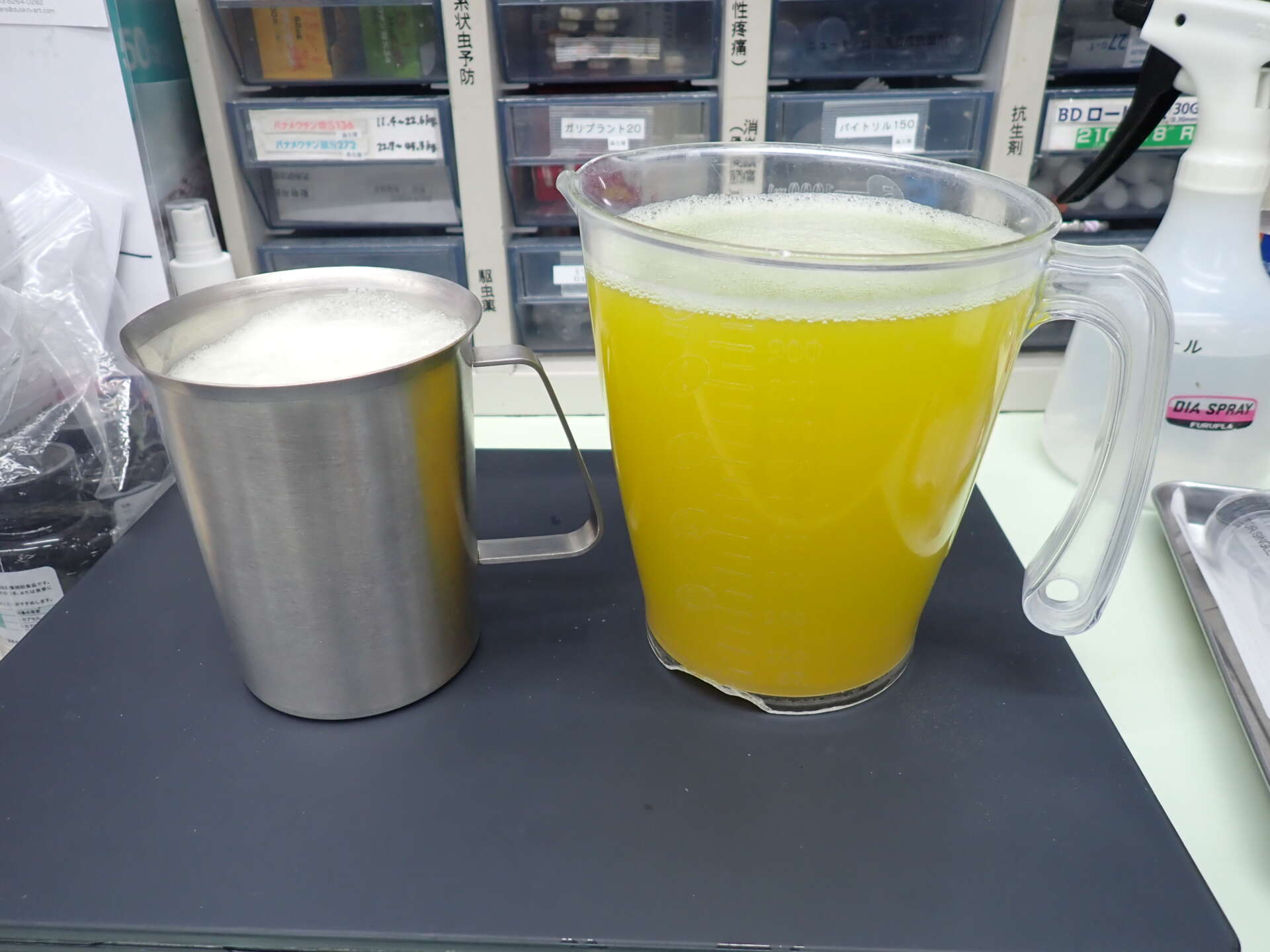 実際に肝臓疾患で見られた腹水
